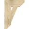 Ekena Millwork Traditional Slat Rough Sawn Bracket, Douglas Fir, 6"W x 18"D x 26"H BKT06X18X26TRA06RDF - alternate 2